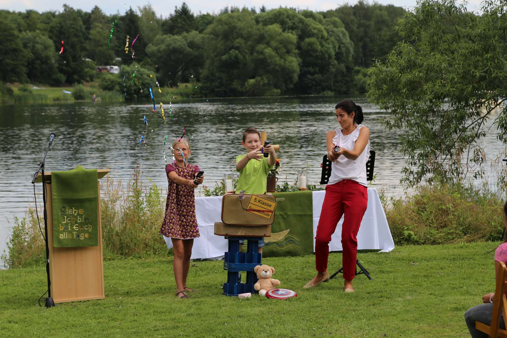 Schulabschlussgottesdienst am Humboldtsee