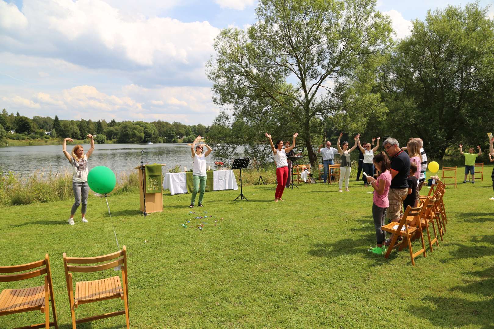 Schulabschlussgottesdienst am Humboldtsee