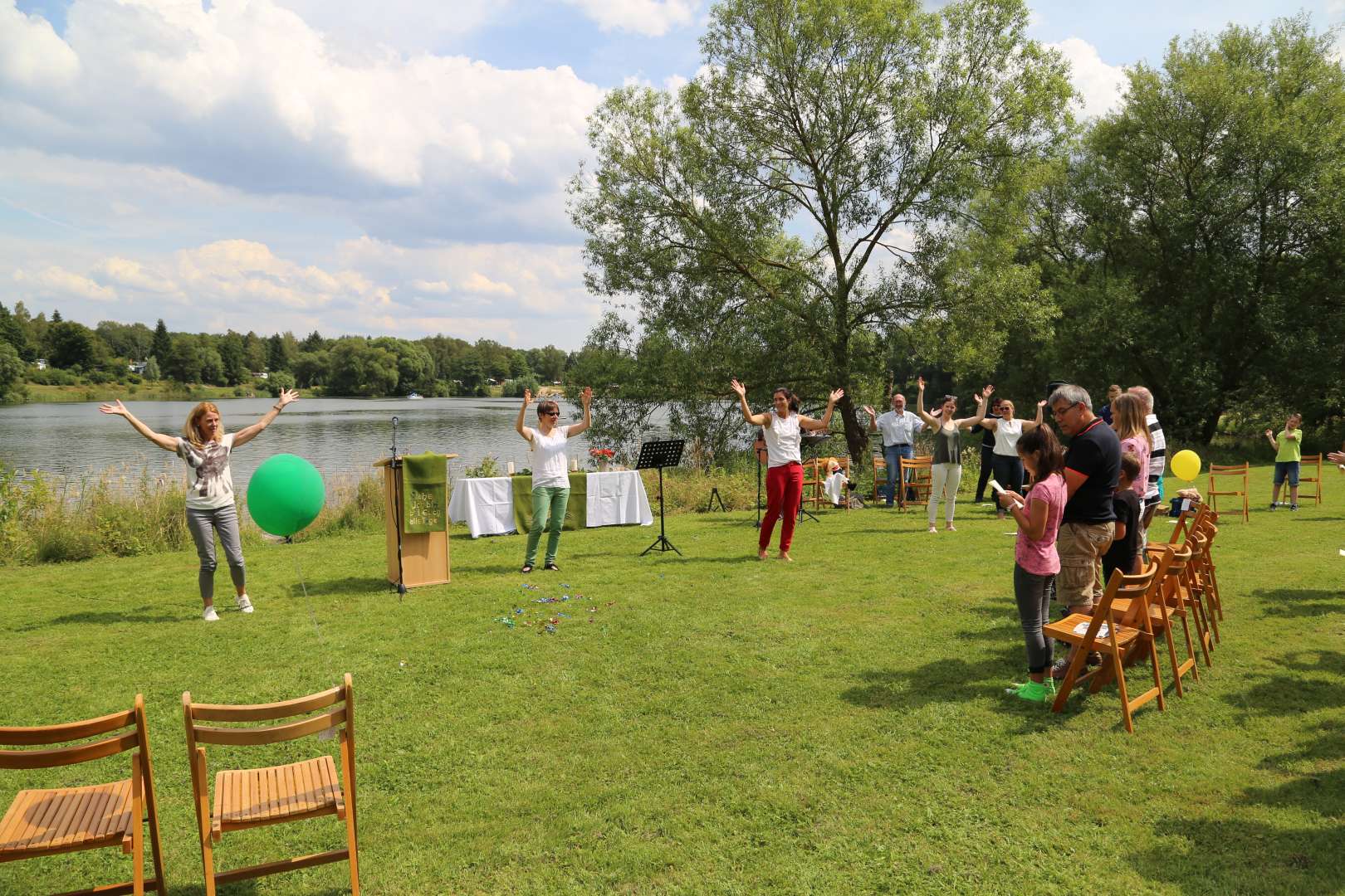 Schulabschlussgottesdienst am Humboldtsee