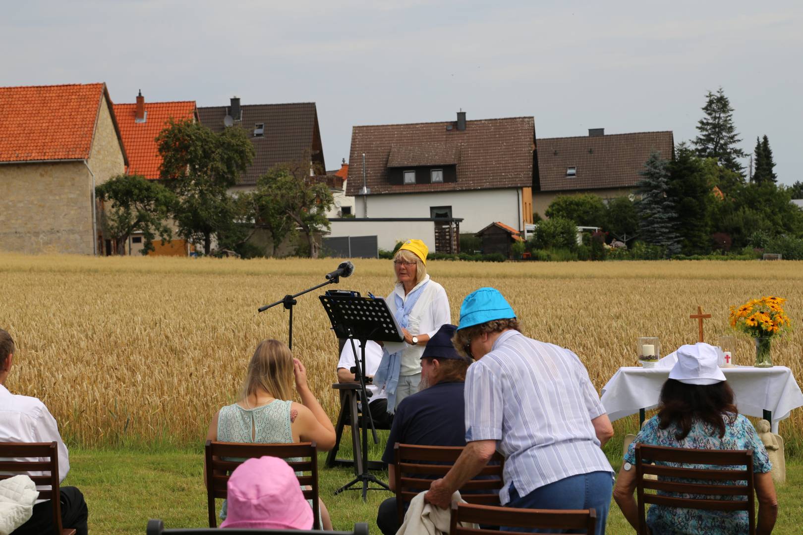 Sommerkirche in Fölziehausen