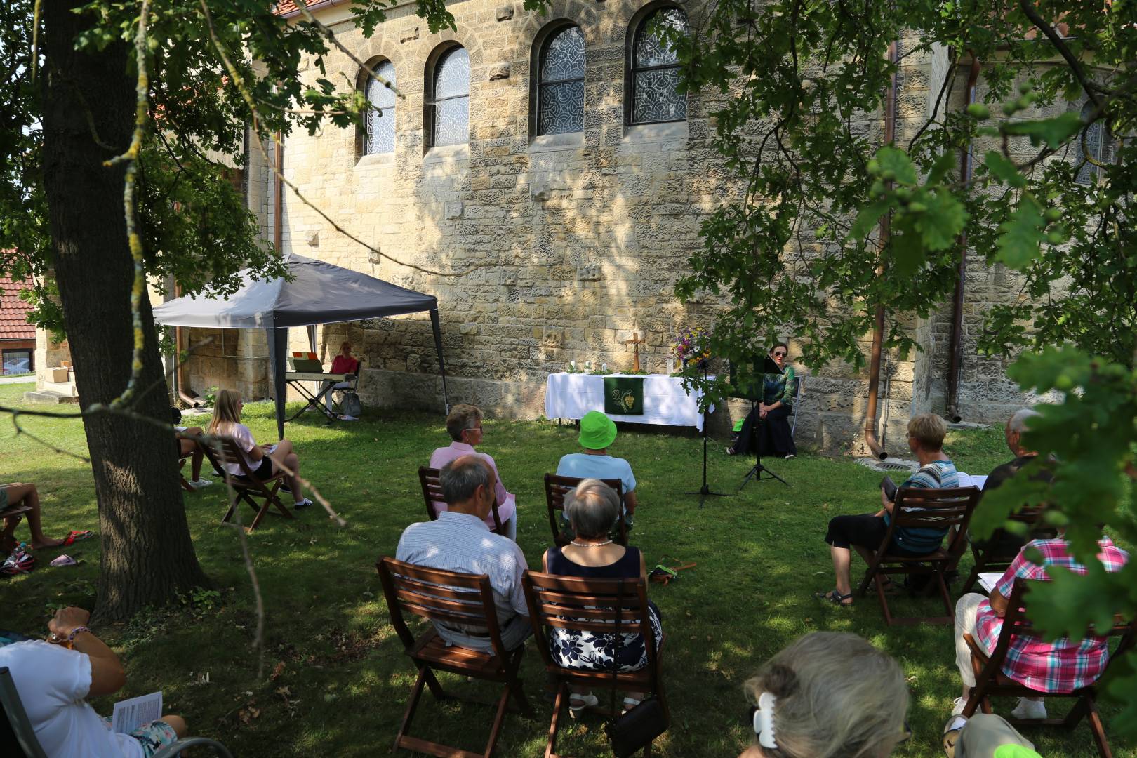 Sommerkirche in Coppengrave