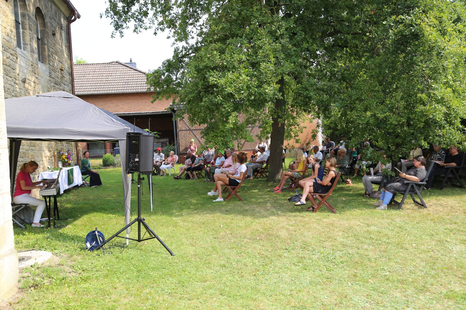 Sommerkirche in Coppengrave