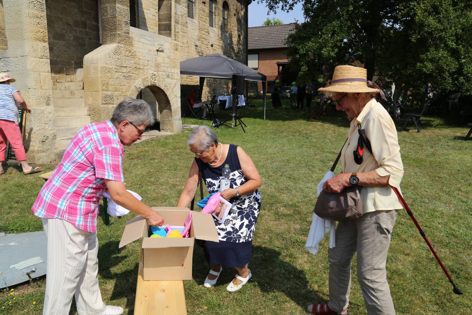 Sommerkirche in Coppengrave