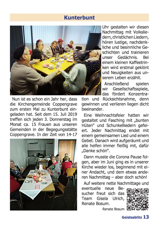 Gemeindebrief September 2020 - November 2020