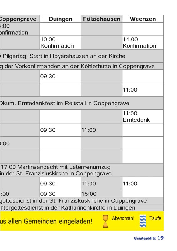 Gemeindebrief September 2020 - November 2020