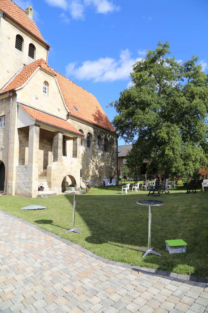 Freiluftgottesdienst an der St. Franziskuskirche