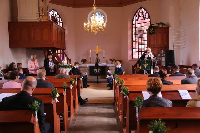 Konfirmation in der St. Maternuskapelle