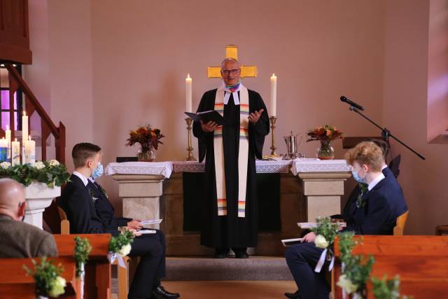 Konfirmation in der St. Maternuskapelle