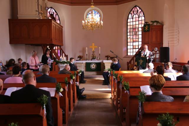 Konfirmation in der St. Maternuskapelle