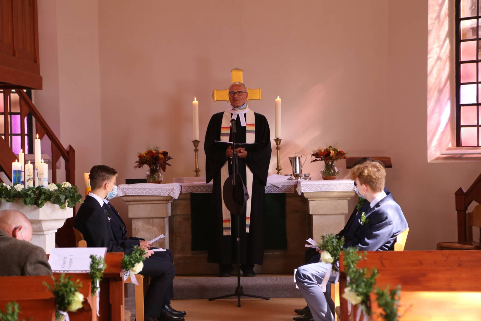 Konfirmation in der St. Maternuskapelle