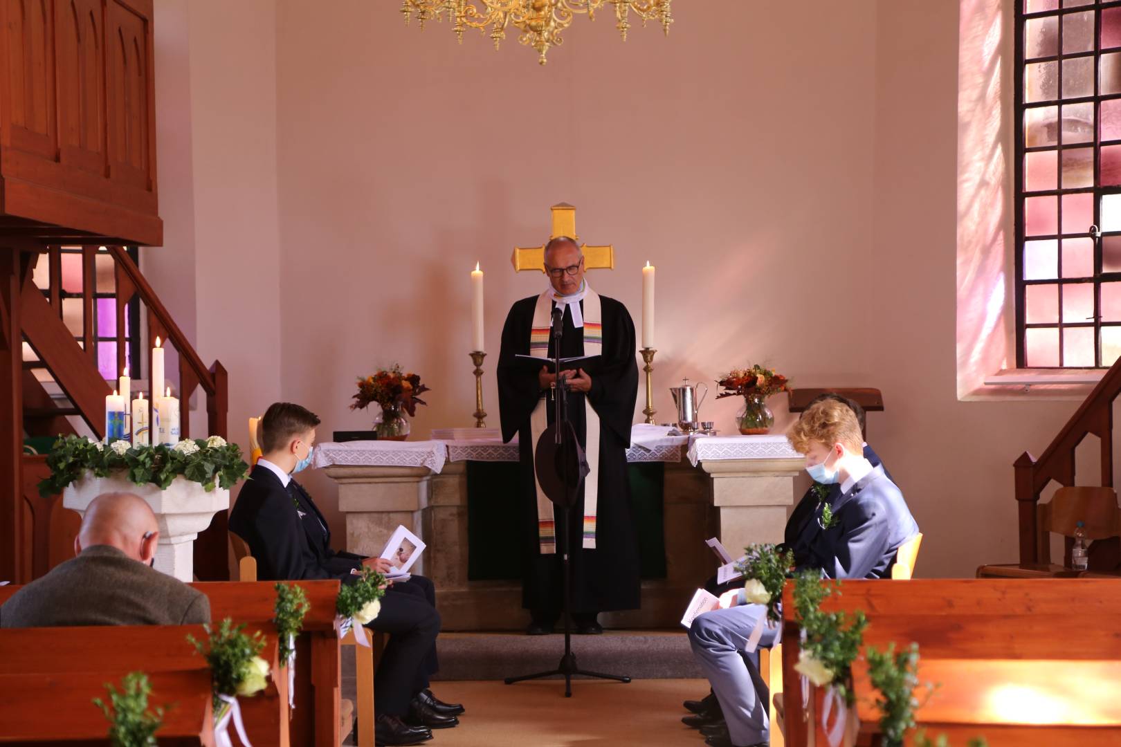 Konfirmation in der St. Maternuskapelle