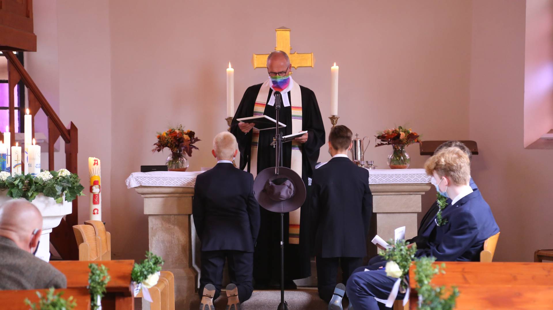 Konfirmation in der St. Maternuskapelle