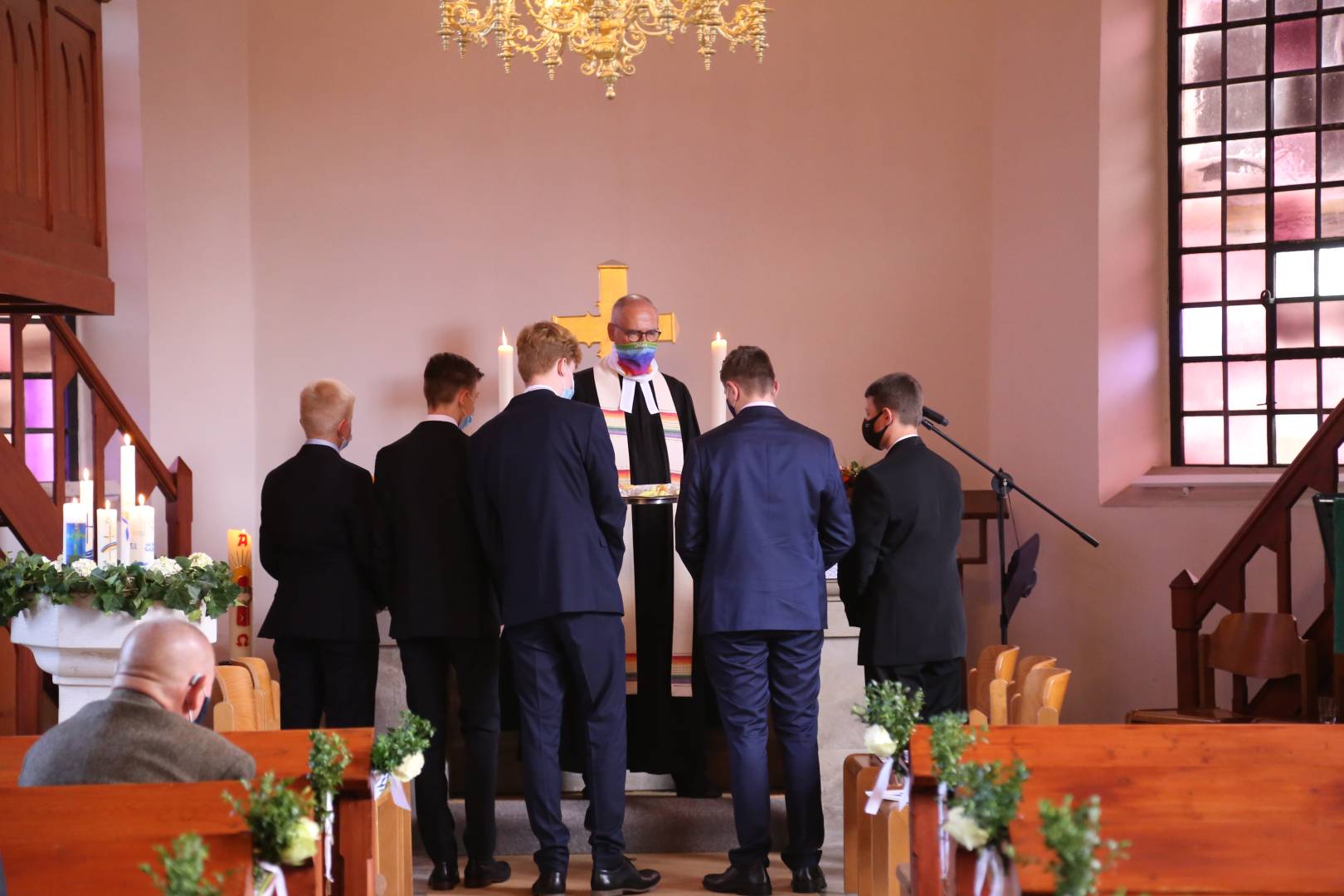 Konfirmation in der St. Maternuskapelle