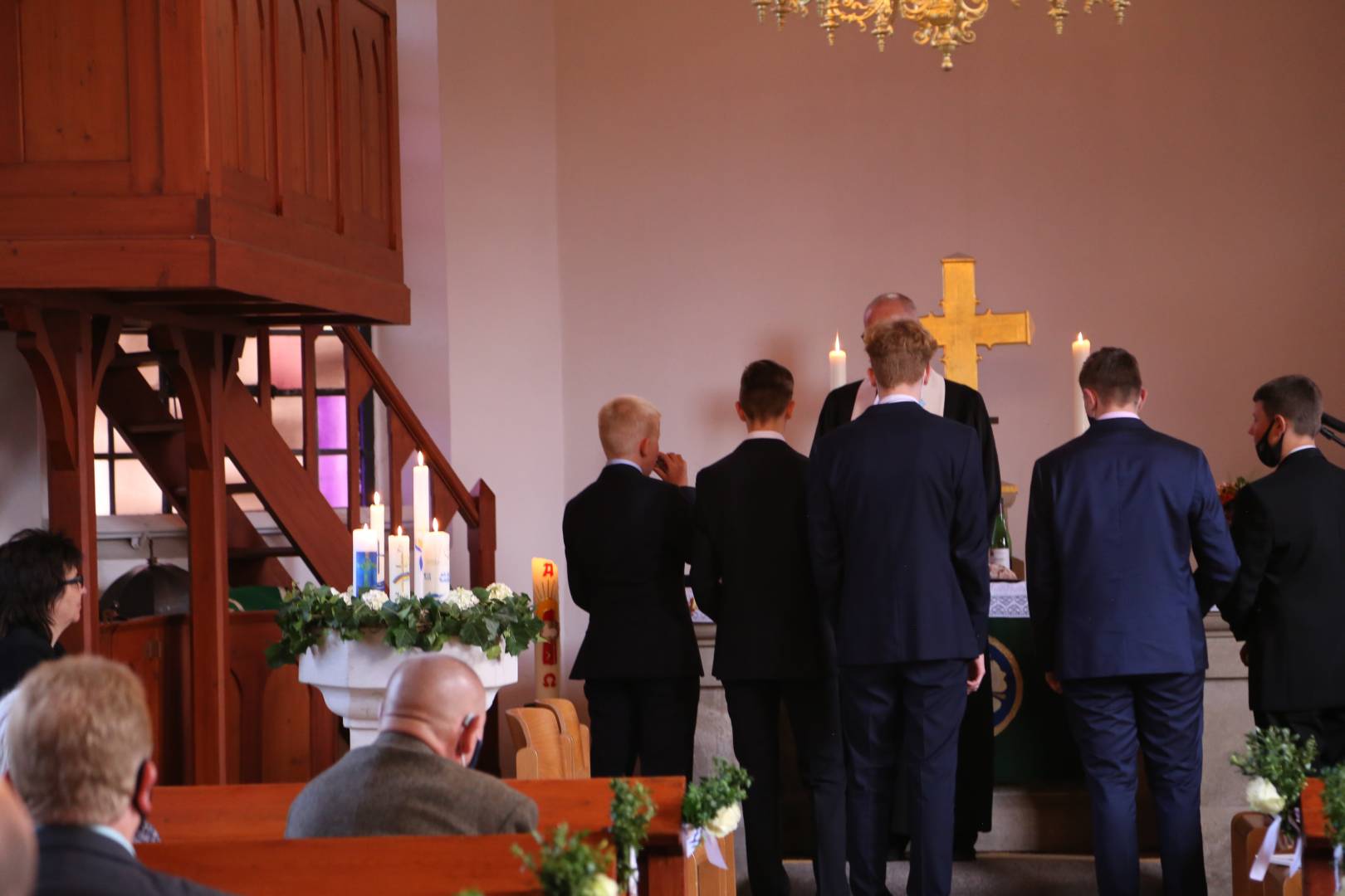 Konfirmation in der St. Maternuskapelle