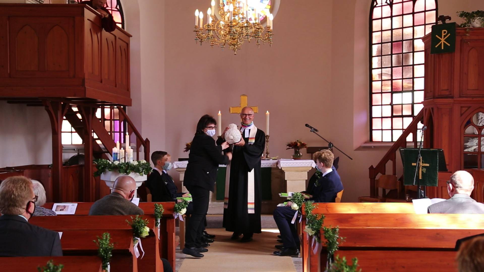 Konfirmation in der St. Maternuskapelle