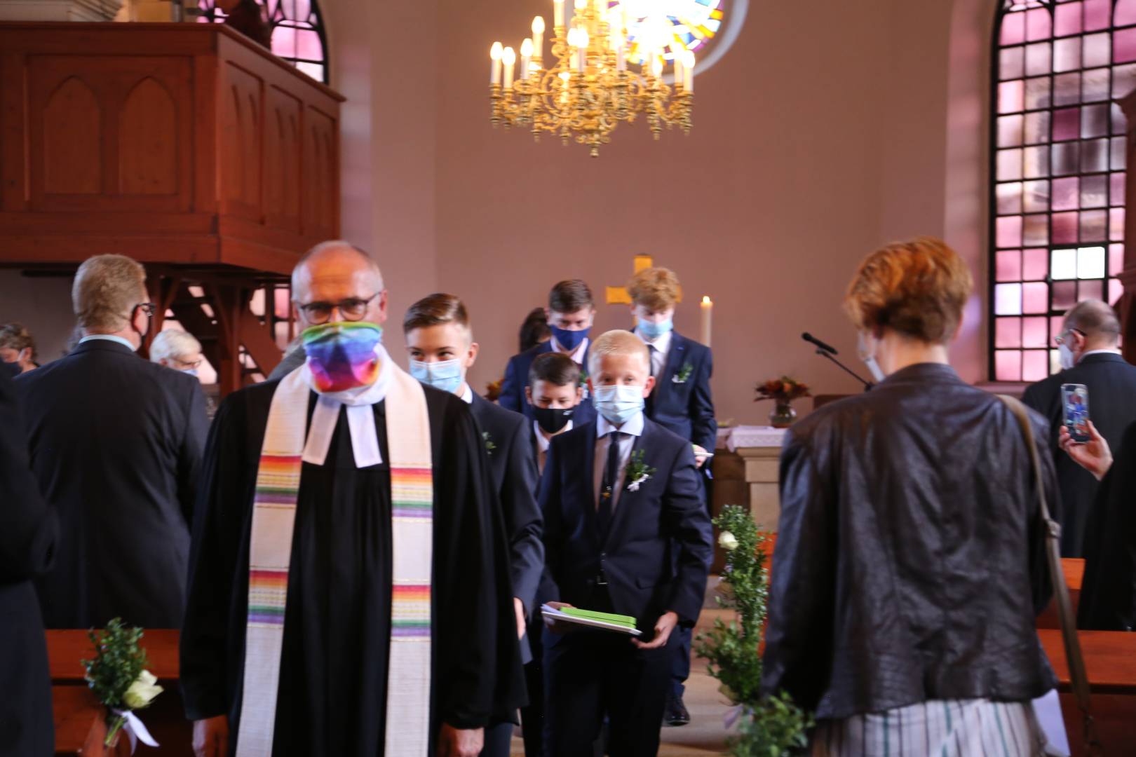 Konfirmation in der St. Maternuskapelle