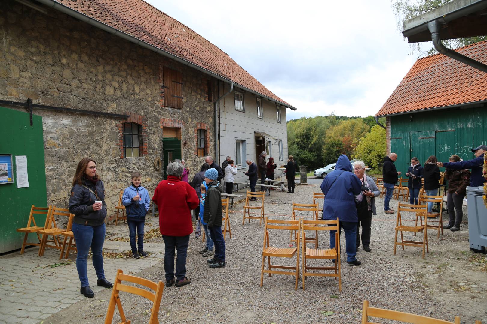 Ökumenisches Erntedankfest im Reitstall