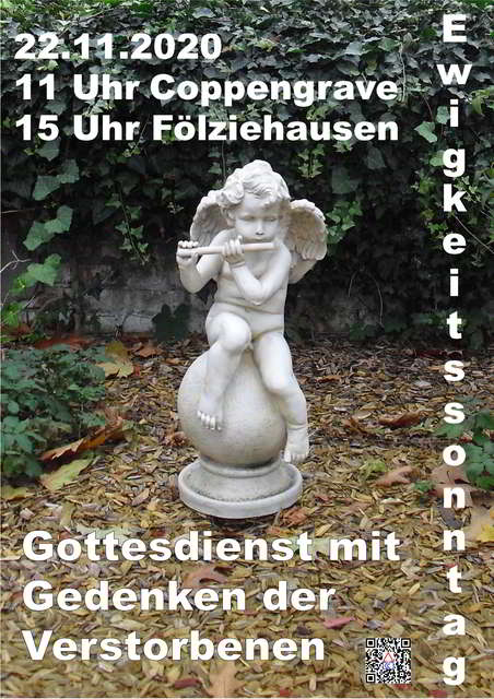 Gottesdienst am Ewigkeitssonntag findet statt