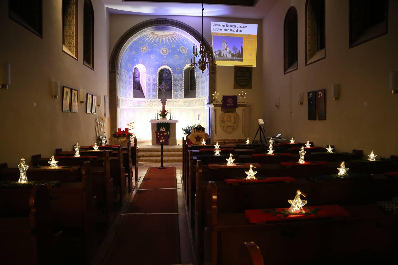 Lichtergottesdienst in der St. Franziskuskirche