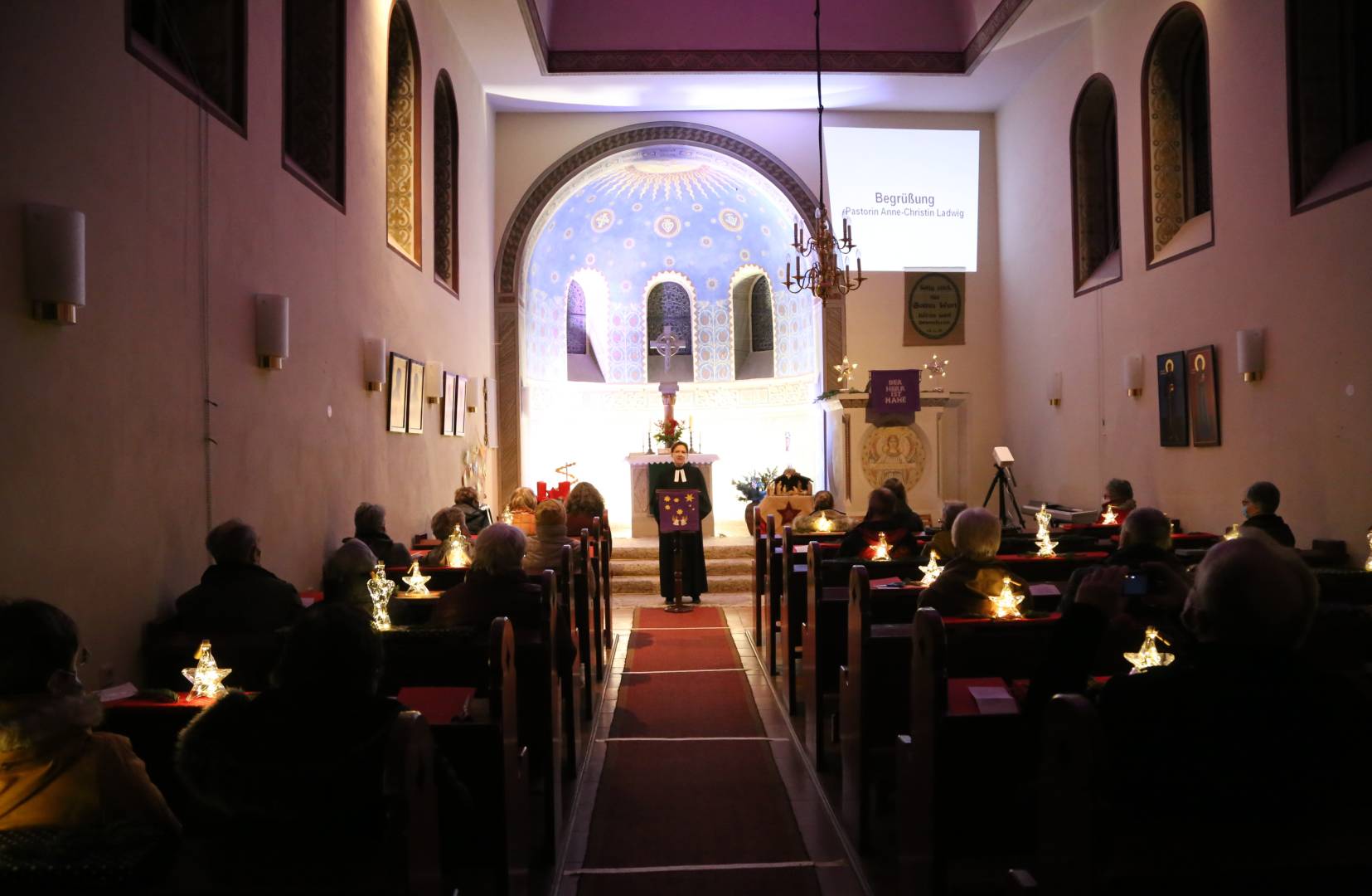 Lichtergottesdienst in der St. Franziskuskirche