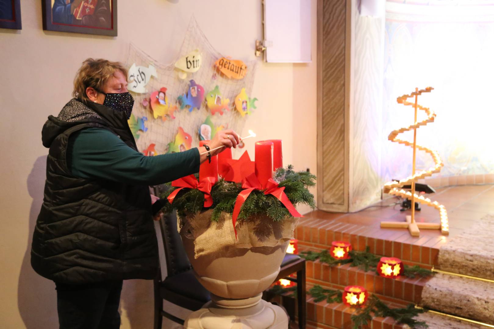 Lichtergottesdienst in der St. Franziskuskirche