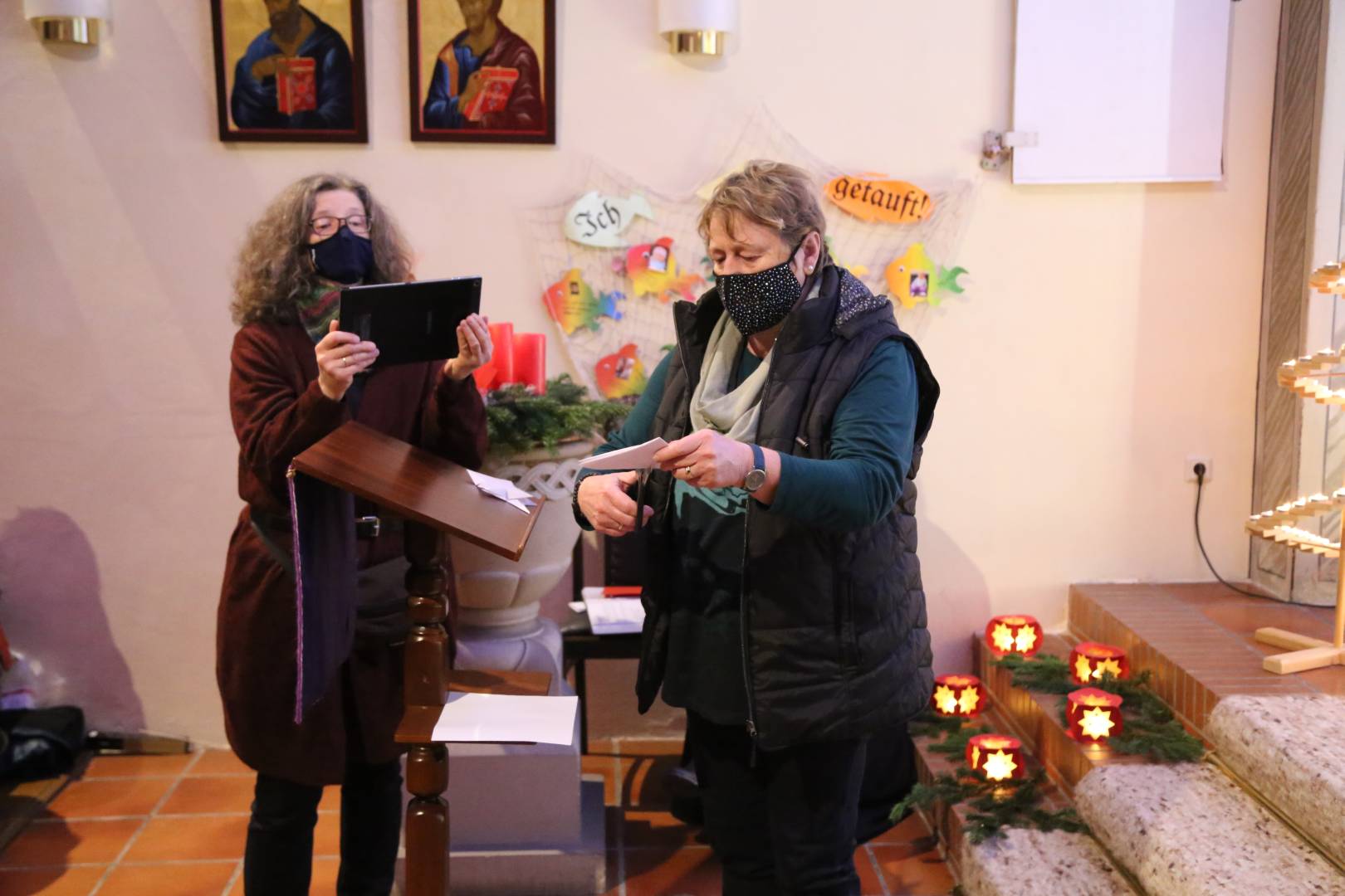 Lichtergottesdienst in der St. Franziskuskirche