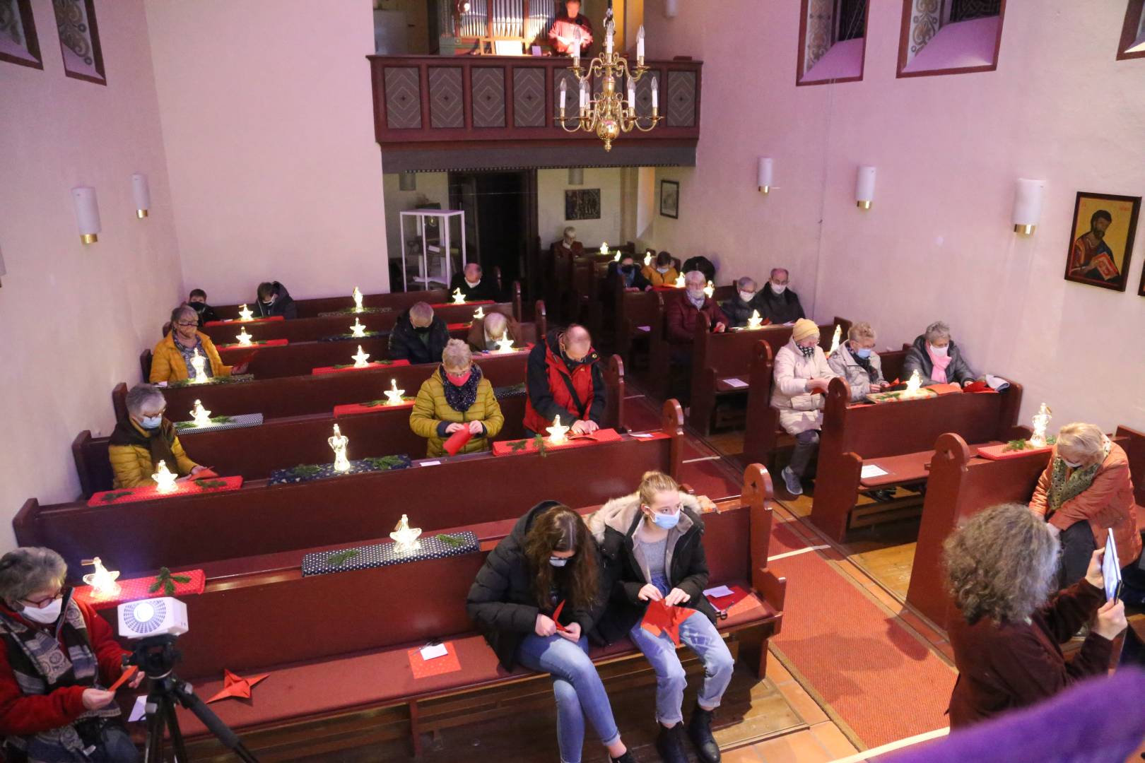 Lichtergottesdienst in der St. Franziskuskirche