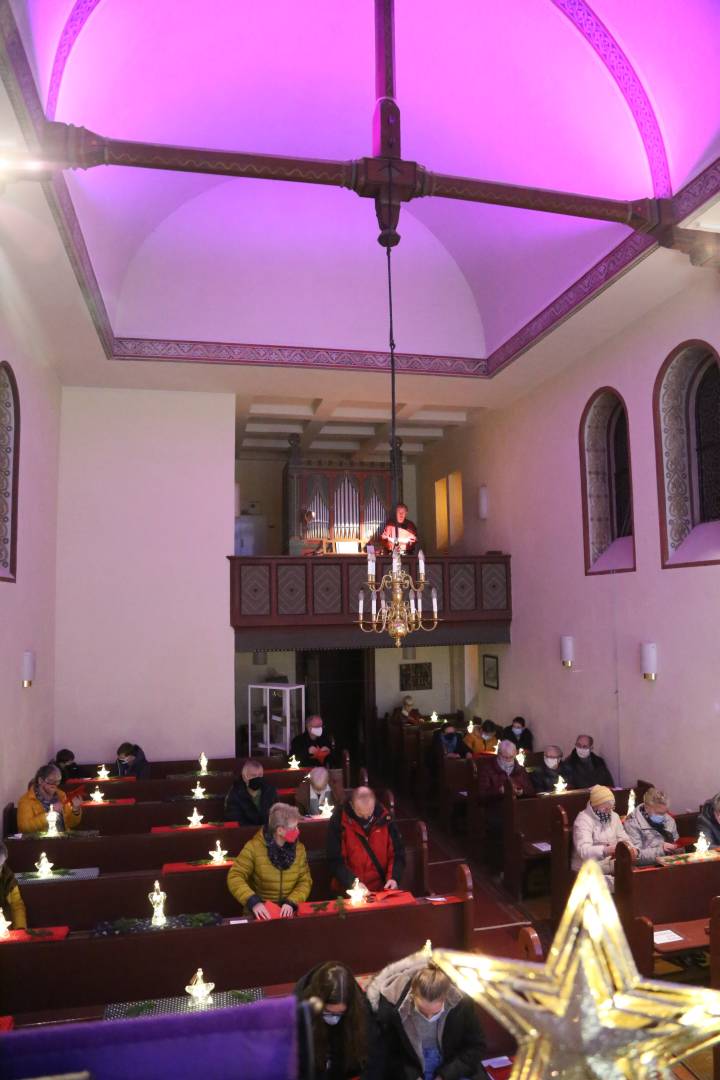 Lichtergottesdienst in der St. Franziskuskirche