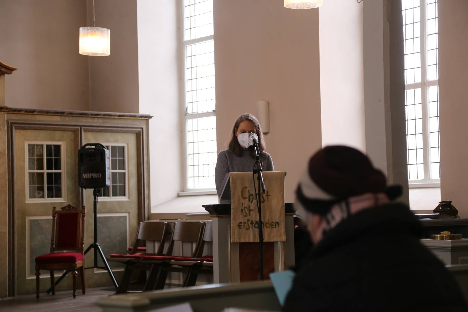 Winterkirche in Duingen: Kain und Abel