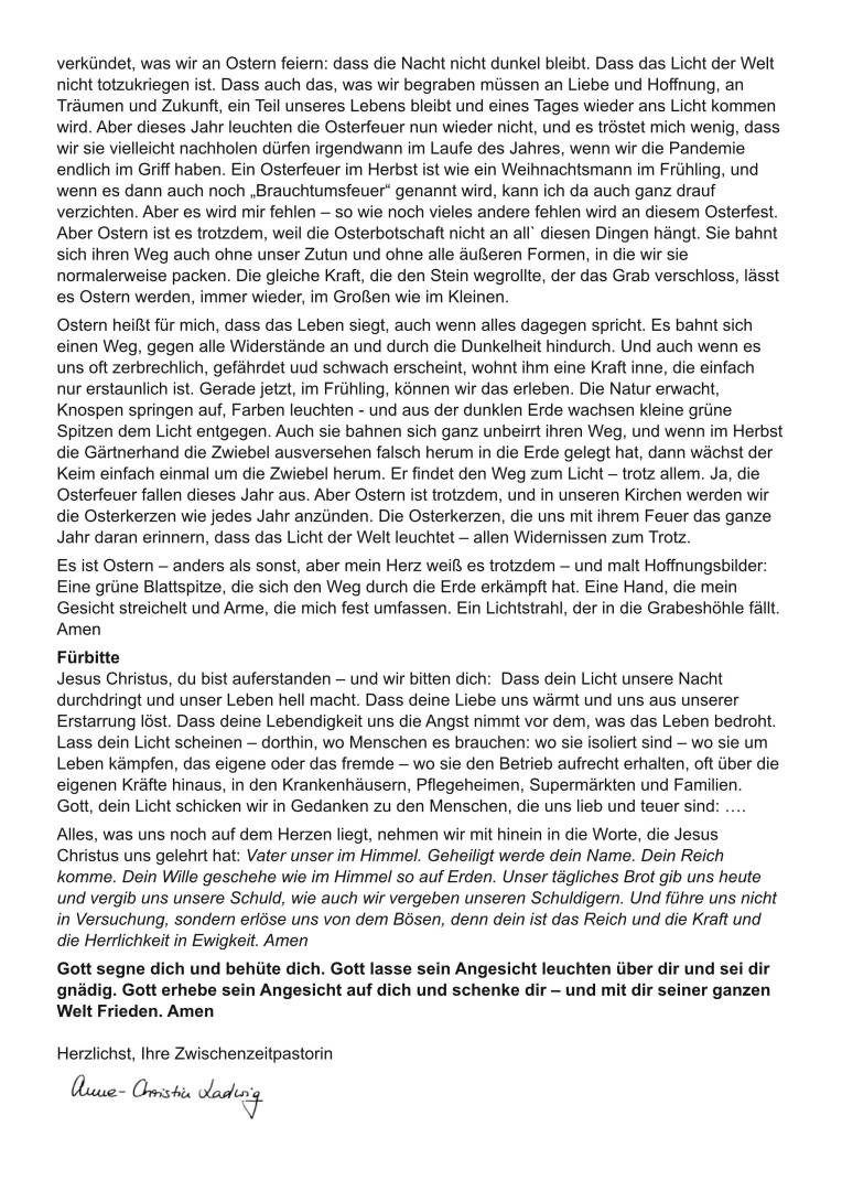 Hoffnungsbrief Nr. 53