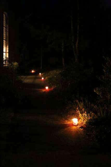 Osternacht in Duingen mit Gemeindegesang