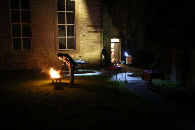 Osternacht in Duingen mit Gemeindegesang