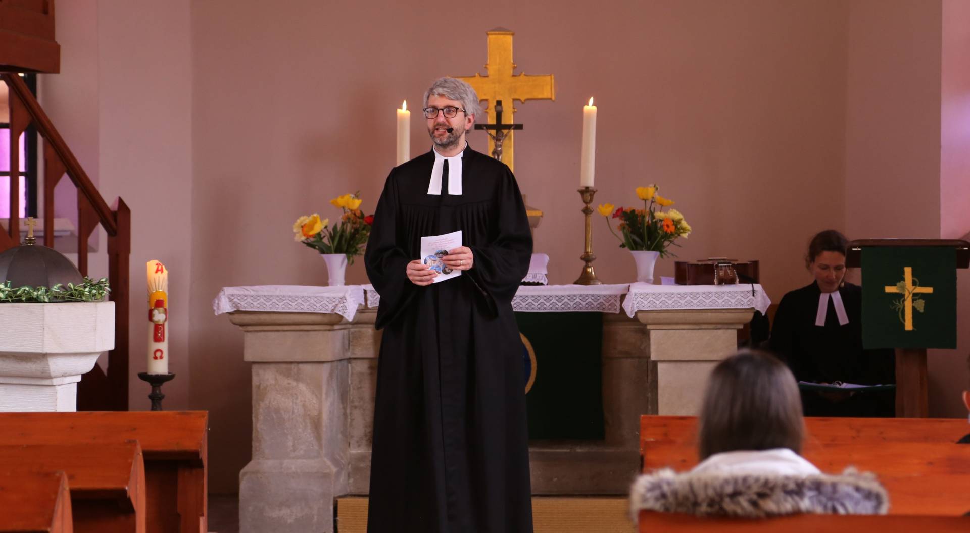 Gottesdienst für Konfirmanden in der St. Maternuskapelle