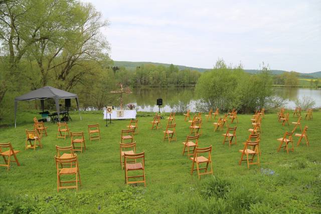 Freiluftgottesdienst am Humboldtsee