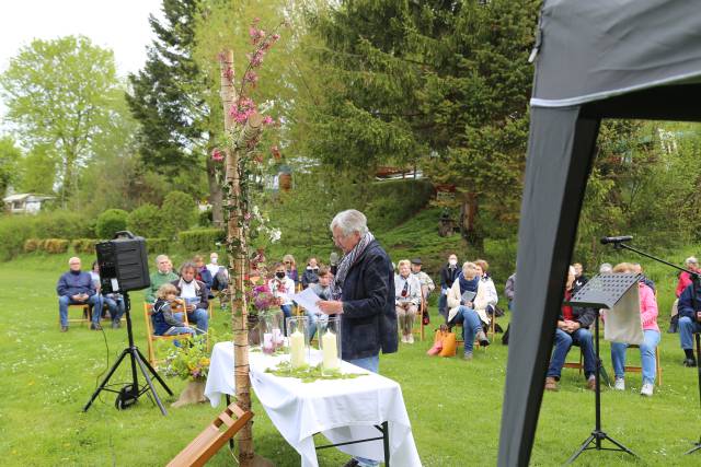 Freiluftgottesdienst am Humboldtsee