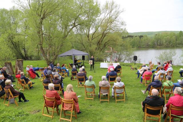 Freiluftgottesdienst am Humboldtsee