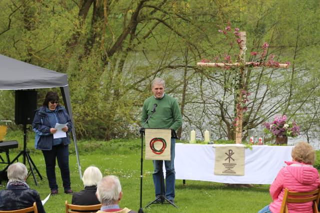 Freiluftgottesdienst am Humboldtsee