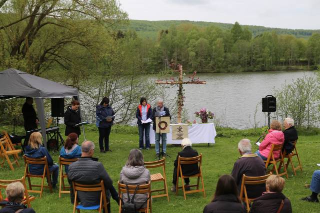 Freiluftgottesdienst am Humboldtsee