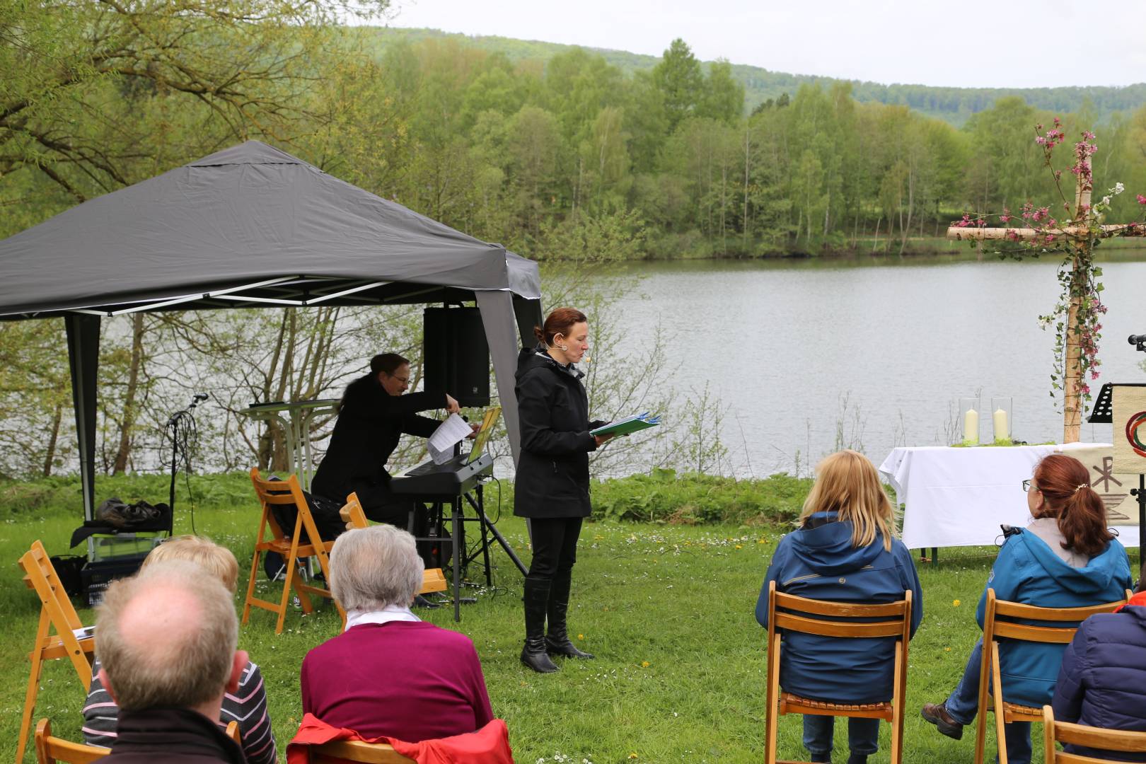 Freiluftgottesdienst am Humboldtsee