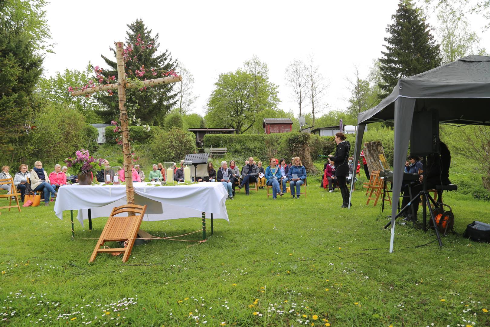 Freiluftgottesdienst am Humboldtsee