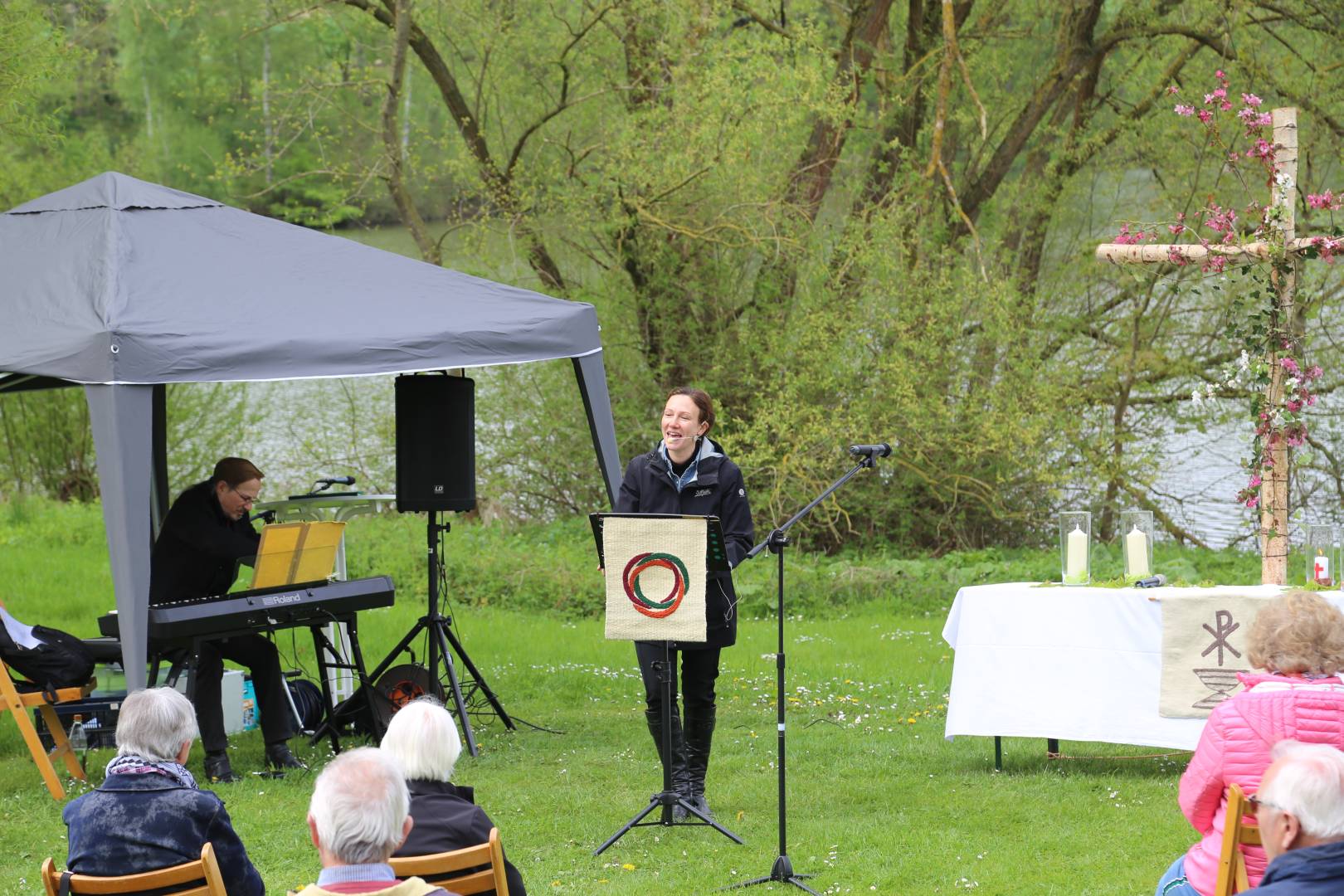 Freiluftgottesdienst am Humboldtsee