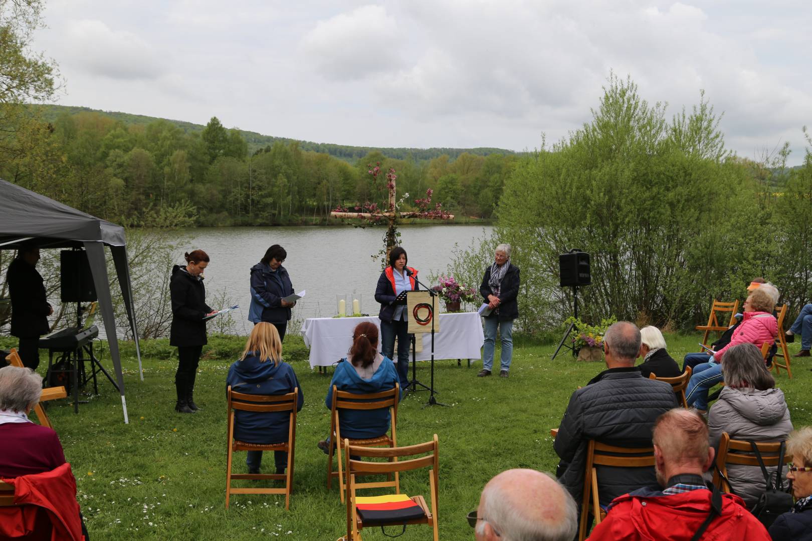 Freiluftgottesdienst am Humboldtsee