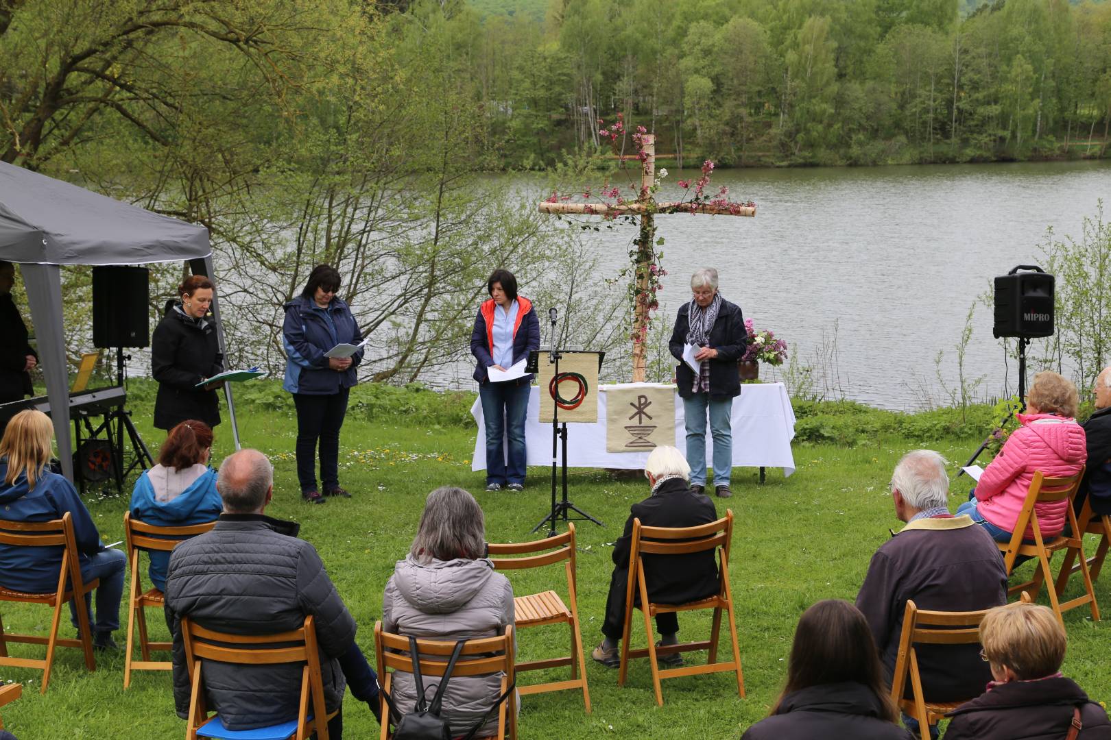 Freiluftgottesdienst am Humboldtsee