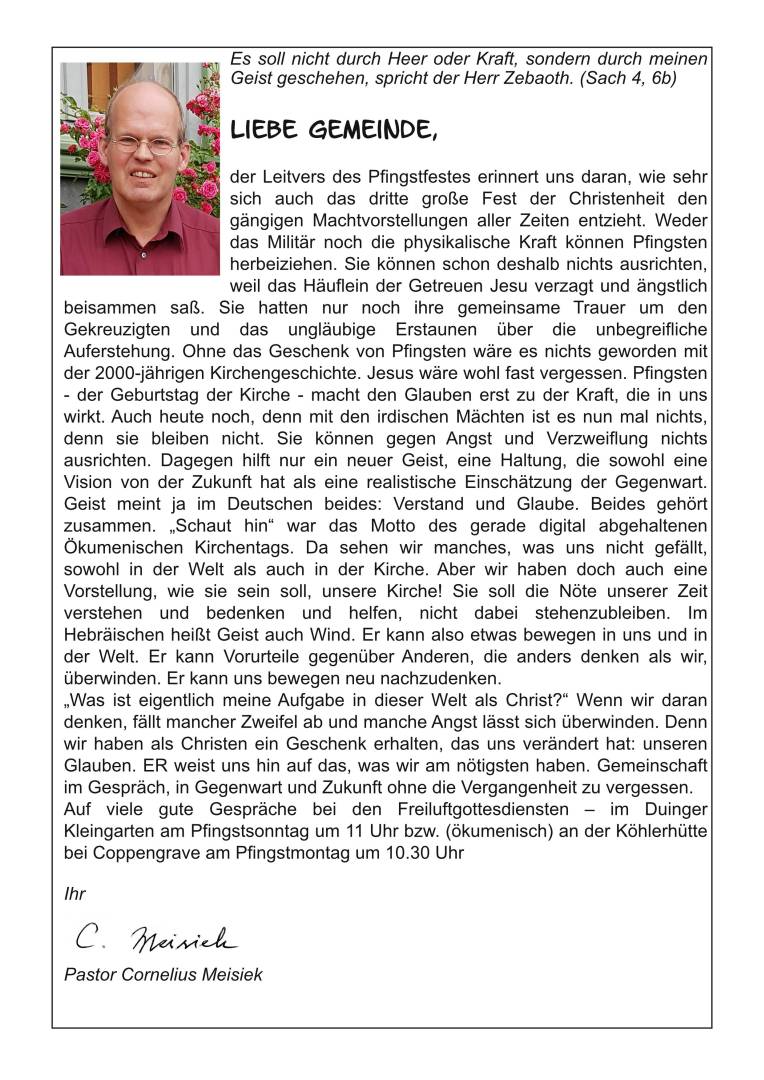 Hoffnungsbrief Nr. 60