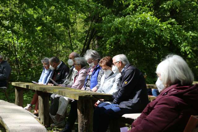 Sonniger Ökumenischer Freiluftgottesdienst am Pfingstmontag an der Köhlerhütte