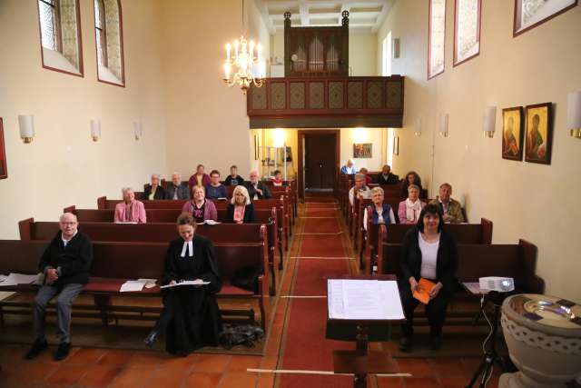 Endlich ist singen im Gottesdienst wieder möglich