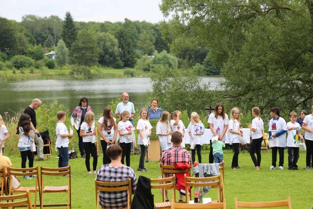 Schulabschlussgottesdienst der 4. Klassen  am Humboldtsee