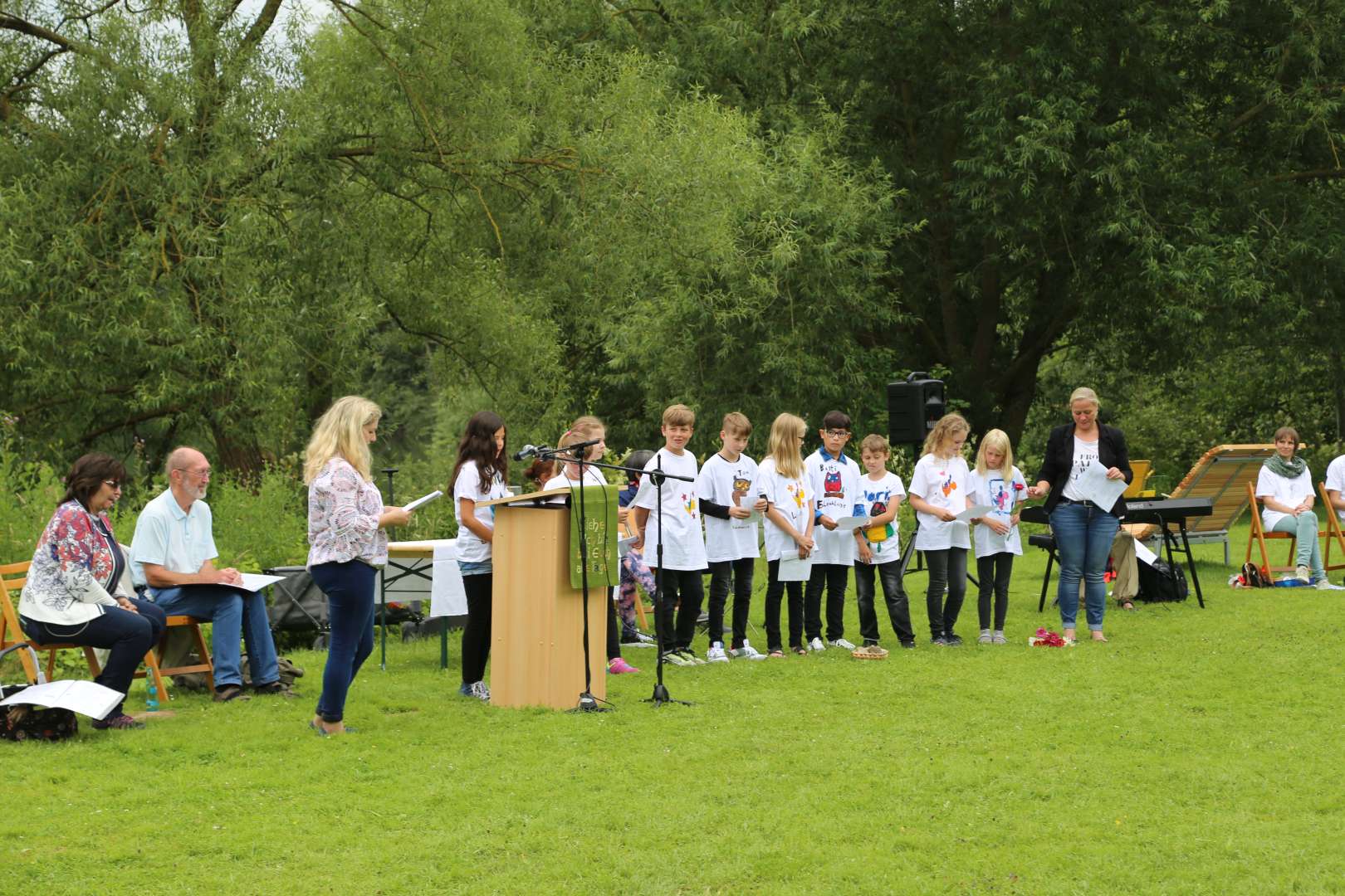 Schulabschlussgottesdienst der 4. Klassen  am Humboldtsee