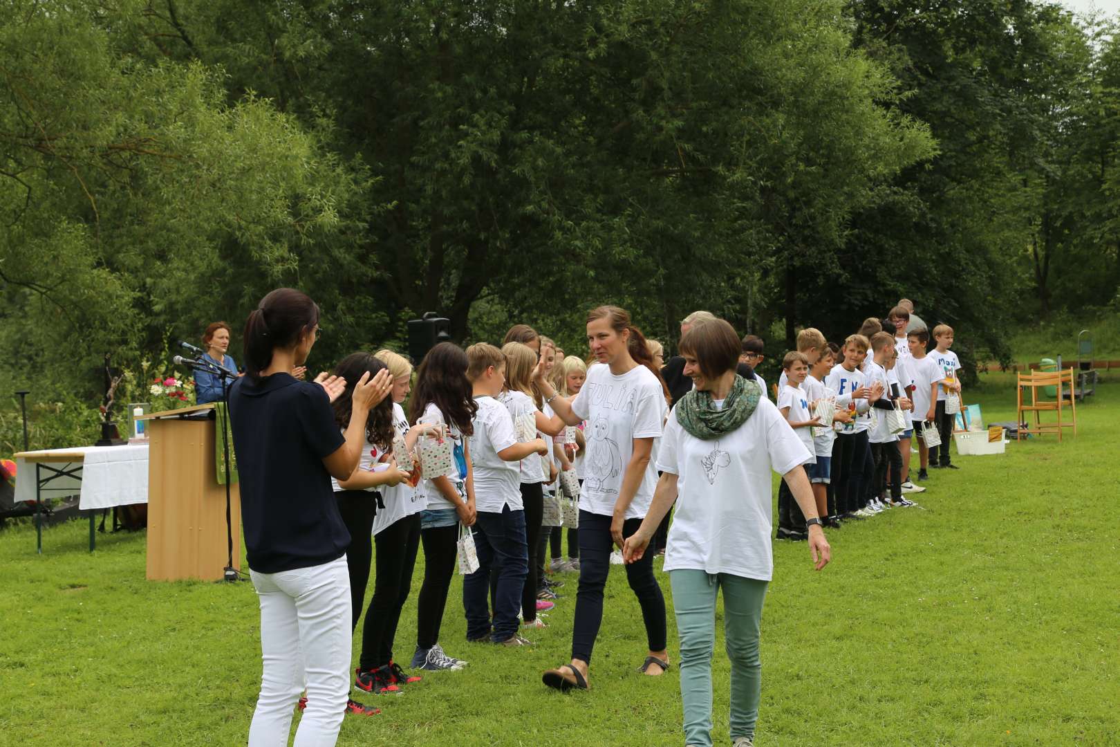 Schulabschlussgottesdienst der 4. Klassen  am Humboldtsee