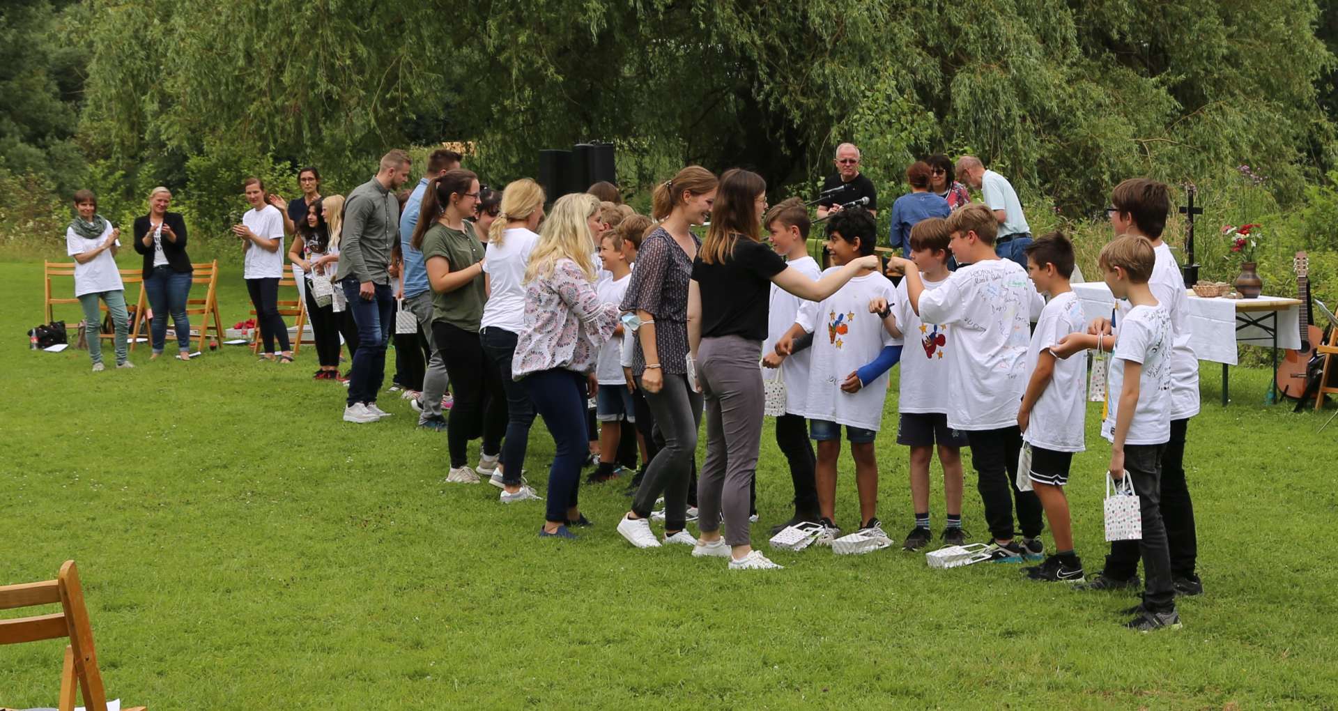 Schulabschlussgottesdienst der 4. Klassen  am Humboldtsee